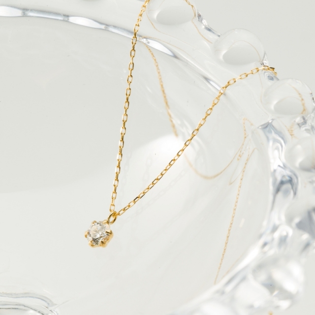 K18 ダイヤモンドネックレス | Jewelry Studio PLUSTER公式サイト 