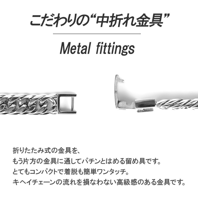 プラチナ pt850 拠れ ネックレス 6面W喜平 20.24g