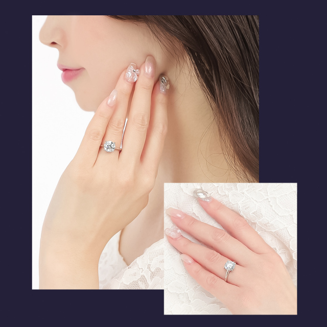 ダイヤモンド リング 指輪 2カラット 2.0ct 鑑定書 一粒 プラチナ  