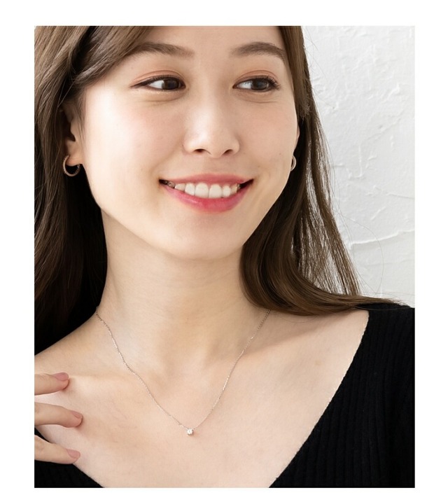 ダイヤモンド ネックレス 一粒 ダイヤモンドネックレス ダイヤ 