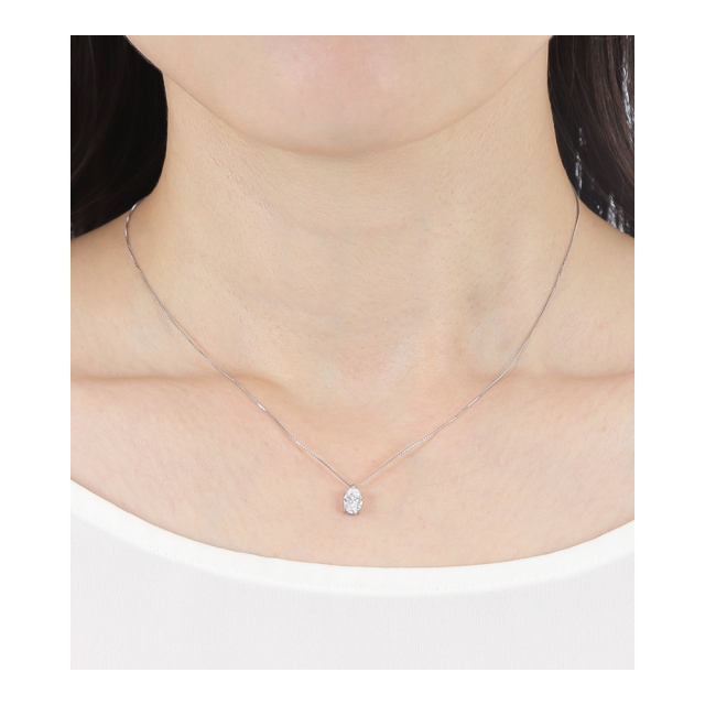 ダイヤモンド ネックレス 一粒 ダイヤモンドネックレス ダイヤ  