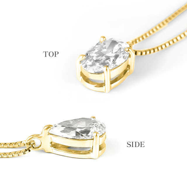 ダイヤモンド ネックレス 1.0カラット 1.0ct D-VVS2-IC IGI 鑑定書付き