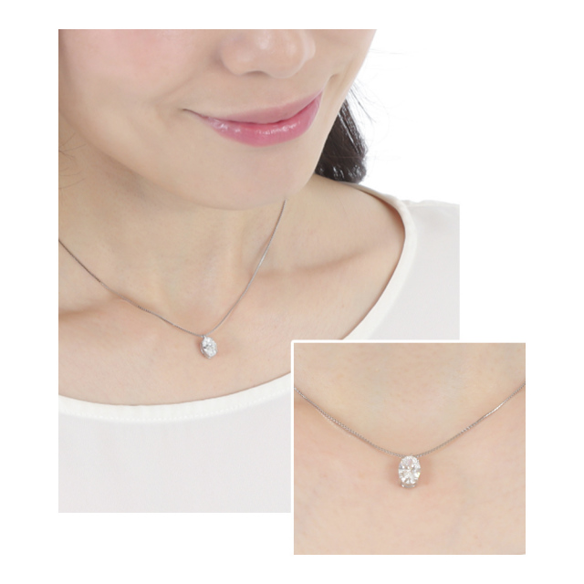 ダイヤモンド ネックレス 一粒 ダイヤモンドネックレス ダイヤ  