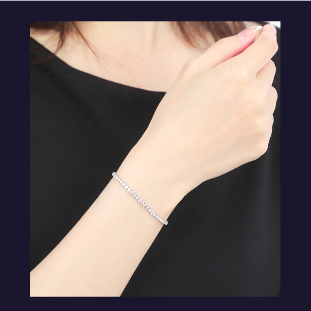 ダイヤモンド テニス ブレスレット 3.00ct ダイヤ テニスブレスレット