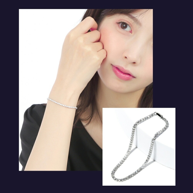 ダイヤモンド テニス ブレスレット 3.00ct ダイヤ テニスブレスレット