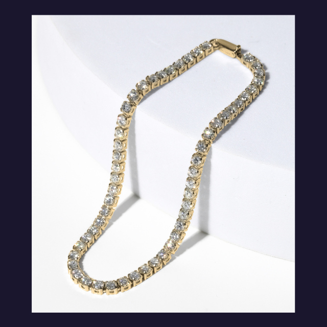 ダイヤモンド テニス ブレスレット 5.00ct ダイヤ テニスブレスレット