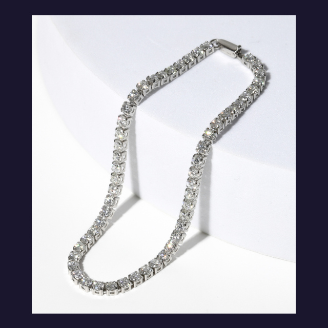 ダイヤモンド テニス ブレスレット 5.00ct ダイヤ テニスブレスレット