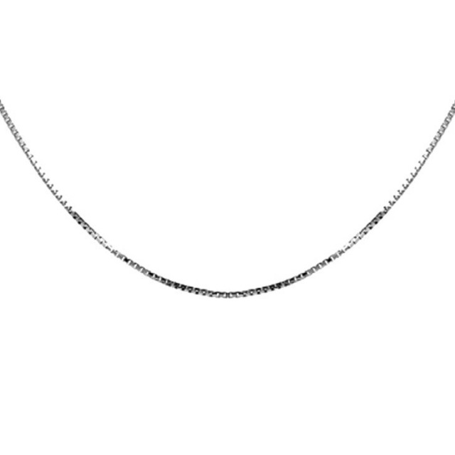 チェーン ネックレス プラチナ チェーンネックレス ベネチアンチェーン  