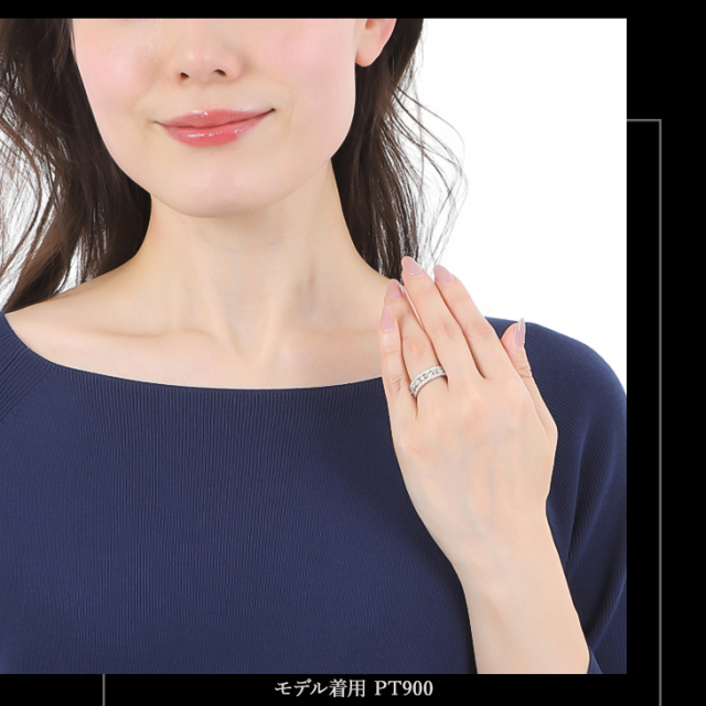 可愛い！Pt900 プラチナ エメラルド ダイヤ ネックレス 2.86g M2054  