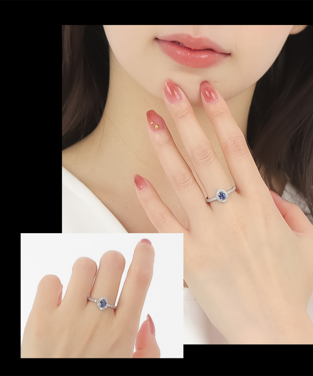 天然サファイア プラチナ リング Pt900 天然サファイアリング S1.03ct サイズ10号 プラチナ