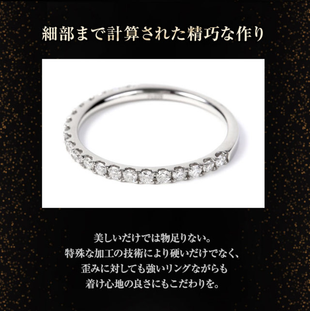 ダイヤモンド リング PLUSTER プラチナ PT900 (天然ダイヤ0.3カラット 