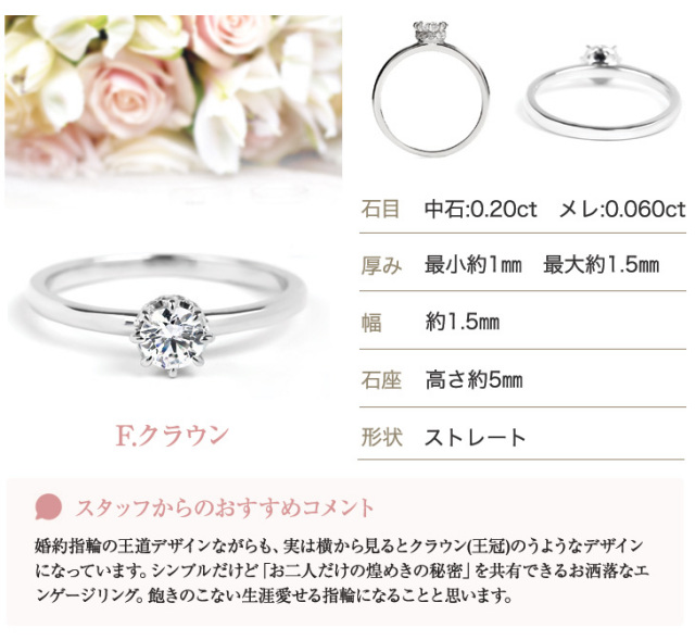 ダイヤモンドリング 一粒 婚約指輪 レディース プラチナ 婚約指輪