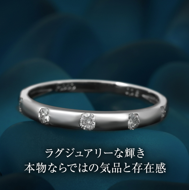 リング 指輪 ダイヤリング K18YG めんどい ダイヤモンド イエロー 