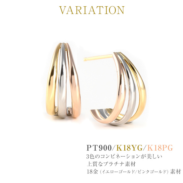 18金 ボディピアス 2G ] 18金 ダブルフレア 2ゲージ 2Ga 本物の金  