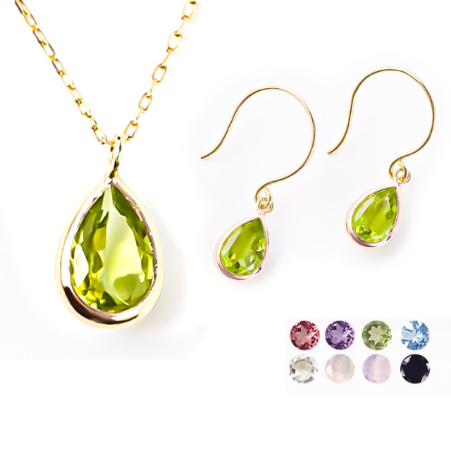 ハンドメイドネックレス6点、ピアス16点セット ハート形ネックレス＆ピアスセット | ワイヤーアクセサリーR