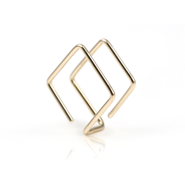 イヤーカフ レディース 金属アレルギー ノンホールピアス イヤリング