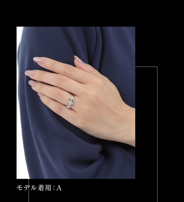 大粒！ プラチナ ガーネット ダイヤモンド リング 2.94ct Pt 《新品  