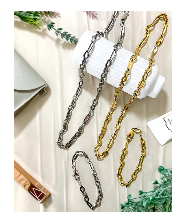 ネックレス ブレスレット チェーン レディース メンズ チェーン  