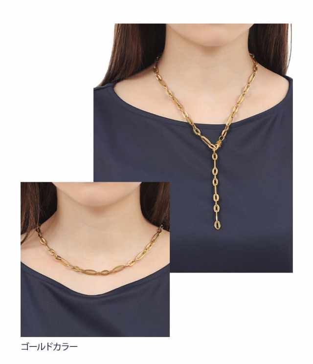 ネックレス チェーン レディース メンズ チェーンネックレス 60cm 金属