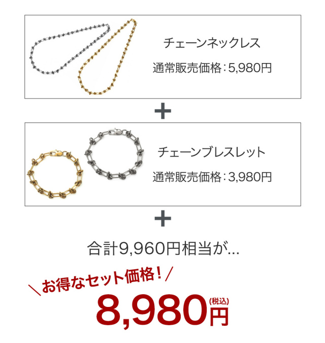 ネックレス ブレスレット チェーン レディース メンズ チェーンネックレス セット 金属アレルギー対応 つけっぱなし ゴールド ステンレス ロング 金属アレルギー ゴールド シルバー 太め ジュエリー アクセサリー アレルギー シンプル 誕生日 プレゼント 女性 ギフト
