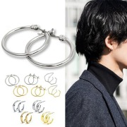 【送料無料】ピアスフープピアスチタンポストチタンフーププレゼントギフトオススメ【marathon0802_300】10P02Aug14【マラソン201408】