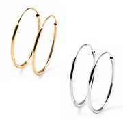 ピアス 金属アレルギー 18K セカンドピアス フープピアス K18 18金 アレルギーフリー ゴールド リングピアス 小さい ジュエリー ニッケルフリー 小さめ 細い プラチナ フープ シンプル リング レディース メンズ 輪っか ペア カップル 誕生日 プレゼント 女性 彼女