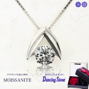 モアサナイト ネックレス レディース 一粒 プラチナ ゴールド 仕上げ 0.5ct ブランド 逆V 金属アレルギー ニッケルフリー ノンアレルギー シルバー シンプル ペンダント 大人 可愛い かわいい ジュエリー アクセサリー プレゼント 彼女 母の日