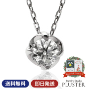 ダイヤモンド ネックレス レディース 一粒 プラチナ ダイヤネックレス PT900 マグノリア クリスマス プレゼント