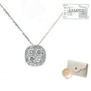 ダイヤモンド ネックレス 取巻き 0.5ct レディース プラチナ ダイヤネックレス PT900 鑑別書 ペンダント シンプル ダイヤ ダイヤモンドネックレス ジュエリー アクセサリー プレゼント 女性 誕生日 結婚記念日 妻 ギフト
