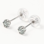 ダイヤモンド ピアス プラチナ レディース ダイヤピアス アレルギーフリー 0.30ct ギフト プレゼント
