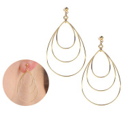 イヤリング 金属アレルギー 樹脂 ノンホールピアス アレルギーフリー シンプル 痛くない