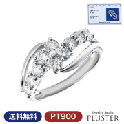 ダイヤモンド リング プラチナ レディース 指輪 ダイヤリング Pt900 スイートテン 1.0ct ギフト 母の日 喜ぶ