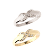 リング 指輪 レディース シンプル ゴールド ダイヤモンド 10金 K10 プレゼント 喜ぶ