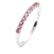 誕生石 リング 指輪 レディース K10 天然石 10金 トルマリン バースデイ アニバーサリー ギフト K10WG 喜ぶ