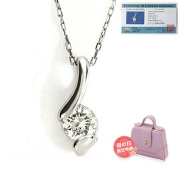 ダイヤモンド ネックレス レディース プラチナ シンプル ダイヤネックレス 0.18ct H-SI2-GD up 人気 Pt900 ギフト 喜ぶ 母の日