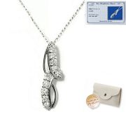 ダイヤモンド ネックレス レディース プラチナ ダイヤネックレス スイートテン 天然ダイヤ 10石 PT900 ペンダント チェーン 0.3ct 鑑別書 ライン 誕生日 プレゼント 10周年 妻 彼女 ギフト 贈り物 ジュエリー アクセサリー ブランド 4月 母の日 喜ぶ