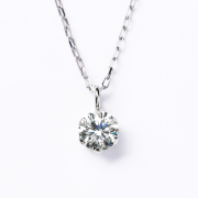 ダイヤモンド ネックレス レディース プラチナ ダイヤモンドネックレス ペンダント 一粒ダイヤ PT900 ペンダント 0.08ct 喜ぶ プレゼント
