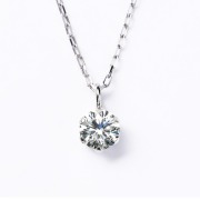 ダイヤモンド ネックレス レディース プラチナ 一粒ダイヤ PT900 ペンダント 0.15ct ギフト 喜ぶ プレゼント