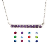 誕生石 ネックレス レディース ペンダント 2月 アメジスト K10 ライン 10金 バースデイ ギフト 喜ぶ