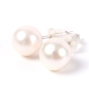 パール ピアス 本真珠ピアス パールピアス パール一粒 レディース 本真珠 あこや真珠 真珠 宇和島 冠婚葬祭 フォーマル 金属アレルギー 7mm-8mm SV925 結婚式 誕生日 プレゼント 女性 ギフト 贈り物 アクセサリー ジュエリー スタッド 直付け
