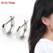 K14フープピアス