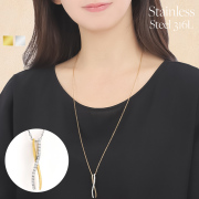 フリーレーベルステンレスネックレス316L