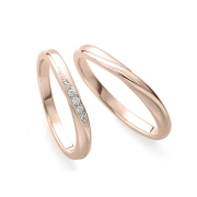 マリッジリングK18CPGセットプチマリエ