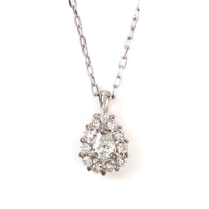 ネックレス レディース ダイヤモンド k10 10金  誕生石 バースディ 天然石 k10 シンプル　4月 母の日