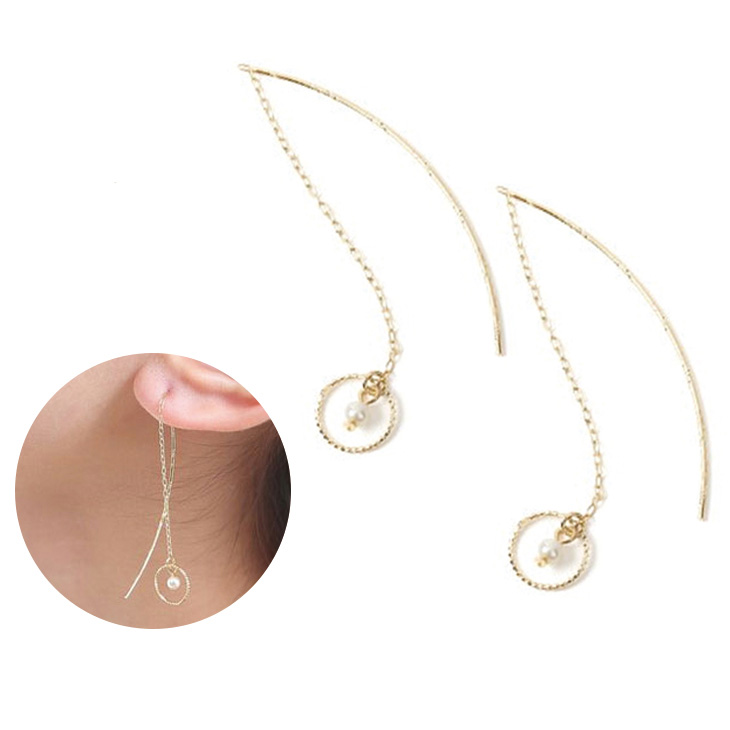 金属アレルギー ニッケルフリー ピアス アメリカンピアス アメリカン パール 華奢 アレルギーフリー ゴールド 母の日