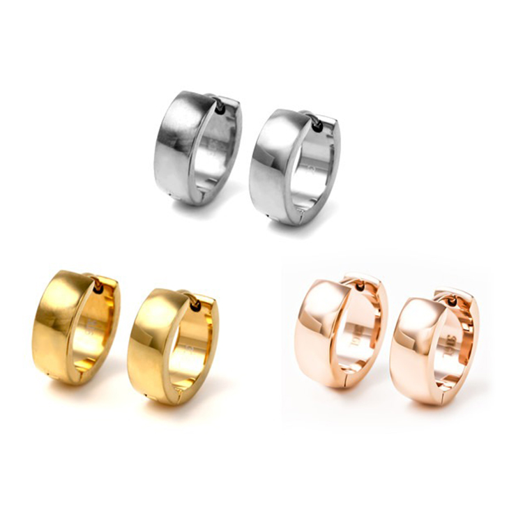 ピアス レディース メンズ フープ ワンタッチ リング 重ねづけ 小さめ 金属アレルギー フープピアス 中折れ シンプル ステンレス サージカルステンレス 医療用 イエロー ホワイト ピンク ゴールド 両耳 ジュエリー アクセサリー リングピアス 大人 小さい 小ぶり