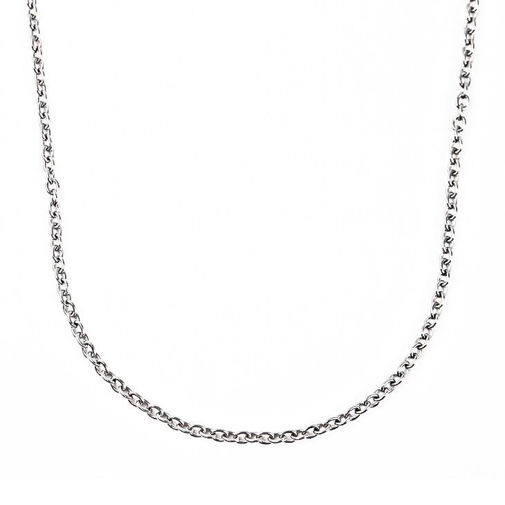 チェーン ネックレス チェーンネックレス 金属アレルギー ステンレス316L サージカルステンレス 医療用 重ね付け レディース メンズ 男女兼用 50cm ホワイト ゴールド プラチナ シルバー ジュエリー アクセサリー 結婚式 シンプル 誕生日 プレゼント ギフト 母の日