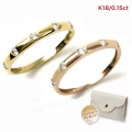 指輪 レディース リング ダイヤモンド ダイヤモンドリング ダイヤリング ゴールド K18 18K ゴールド イエローゴールド ピンクゴールド スイートテン ダイヤ 0.15ct プレゼント 女性 誕生日 妻 ジュエリー アクセサリー 記念日 ギフト
