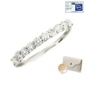 ダイヤモンド リング 指輪 プラチナ レディース エタニティ ハーフエタニティ ハート＆キューピット 0.5ct Pt900 ダイヤリング ギフト 喜ぶ
