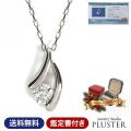 ダイヤモンド ネックレス レディース 0.08ct プラチナ Pt900 ダイヤネックレス H-SI2-GD up 薔薇BOX 大人 上品 シンプル おしゃれ 普段使い フォーマル 記念日 結婚記念日 女性 妻 母 誕生日 クリスマス プレゼント ギフト